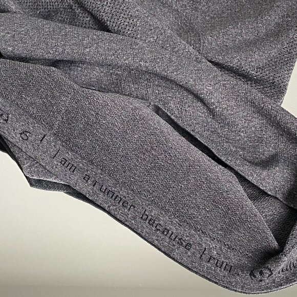 Lululemon Run Swiftly Racerback Tank Grey 6 NWOT - Picture 9 of 10